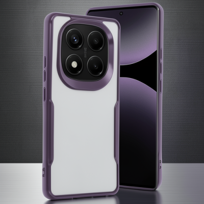 Xiaomi Redmi Note 14 Pro 5g Kılıf Boyi Silikon Kapak - Derin Mor