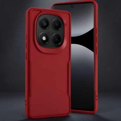 Xiaomi Redmi Note 14 Pro 5g Kılıf Boyi Silikon Kapak - Gümüş