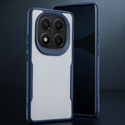 Xiaomi Redmi Note 14 Pro 5g Kılıf Boyi Silikon Kapak - Lacivert