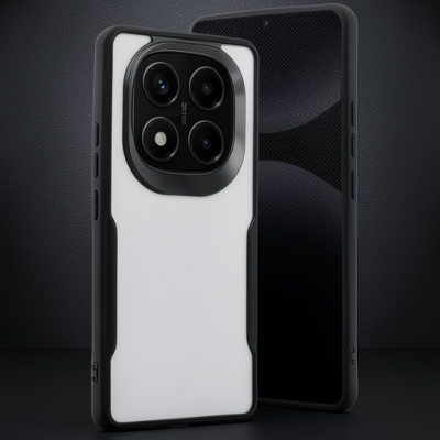 Xiaomi Redmi Note 14 Pro 5g Kılıf Boyi Silikon Kapak - Siyah