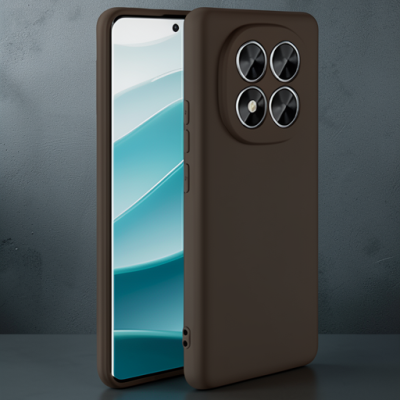 Xiaomi Redmi Note 14 Pro 5g Kılıf First Silikon - Kahverengi