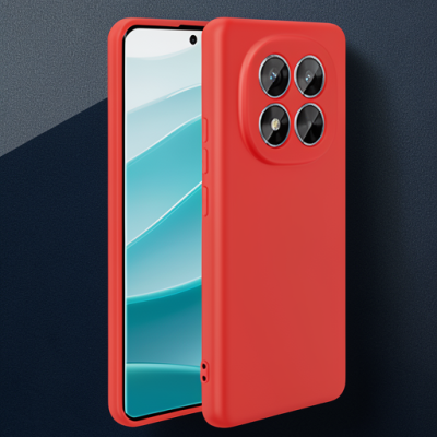 Xiaomi Redmi Note 14 Pro 5g Kılıf First Silikon - Kırmızı