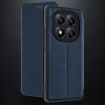 Xiaomi Redmi Note 14 Pro 5g Kılıf Flip Cover - Lacivert