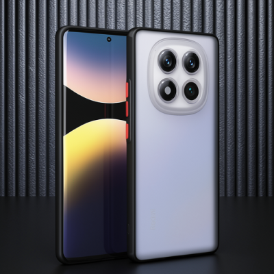 Xiaomi Redmi Note 14 Pro 5g Kılıf Montreal Silikon Kapak - Siyah