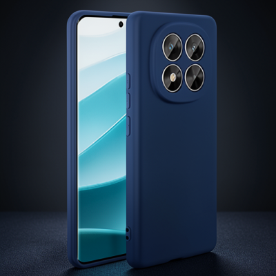 Xiaomi Redmi Note 14 Pro 5g Kılıf Nano İçi Kadife Silikon - Lacivert
