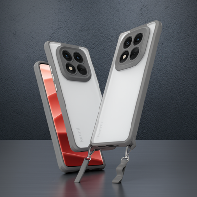 Xiaomi Redmi Note 14 Pro 5g Kılıf Penta Silikon Kılıf - Titan Gri