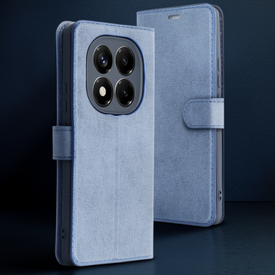 Xiaomi Redmi Note 14 Pro 5g Kılıf Trend S Plus Kapaklı Kılıf - Lacivert