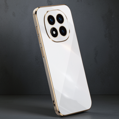 Xiaomi Redmi Note 14 Pro 5g Kılıf Volet Silikon - Beyaz