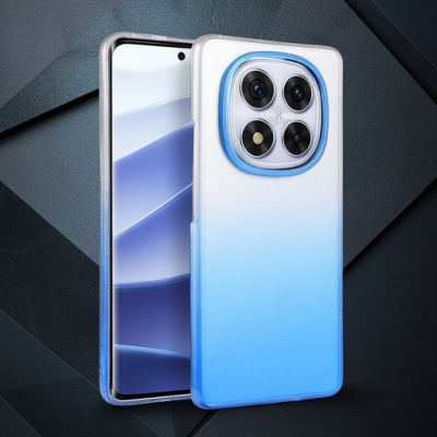 Xiaomi Redmi Note 14 Pro Plus Glossy Kapak - Mavi