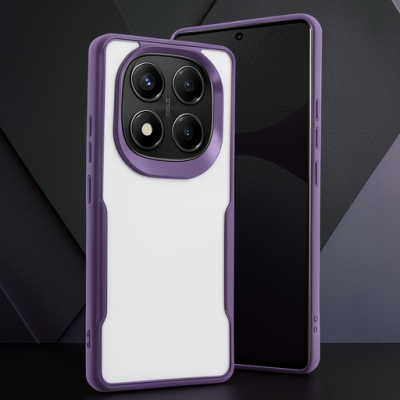 Xiaomi Redmi Note 14 Pro Plus Kılıf Boyi Silikon Kapak - Derin Mor