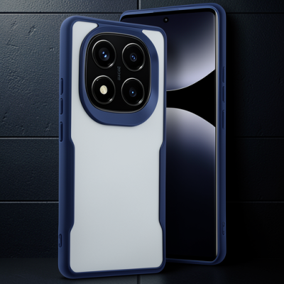 Xiaomi Redmi Note 14 Pro Plus Kılıf Boyi Silikon Kapak - Lacivert
