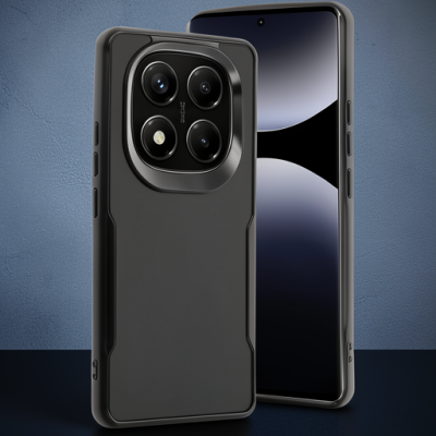 Xiaomi Redmi Note 14 Pro Plus Kılıf Boyi Silikon Kapak - Siyah