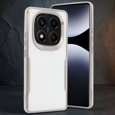 Xiaomi Redmi Note 14 Pro Plus Kılıf Boyi Silikon Kapak - Titan Gri