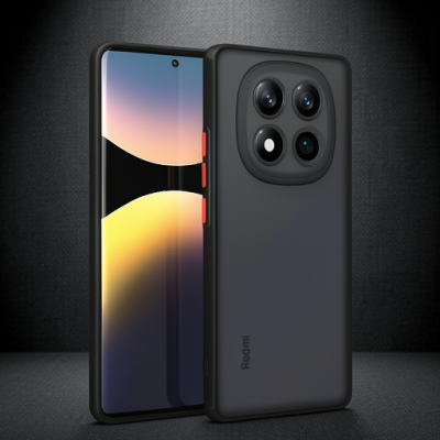 Xiaomi Redmi Note 14 Pro Plus Kılıf Montreal Silikon Kapak - Siyah