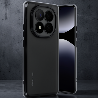 Xiaomi Redmi Note 14 Pro Plus Kılıf Razer Lensli Silikon - Siyah