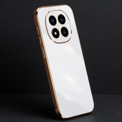 Xiaomi Redmi Note 14 Pro Plus Kılıf Volet Silikon - Beyaz