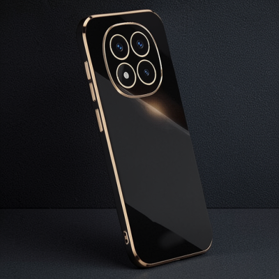 Xiaomi Redmi Note 14 Pro Plus Kılıf Volet Silikon - Siyah