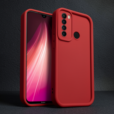 Xiaomi Redmi Note 8 Kılıf Viera Silikon - Krem
