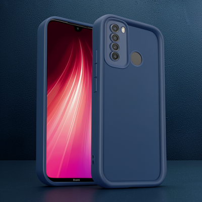 Xiaomi Redmi Note 8 Kılıf Viera Silikon - Lacivert