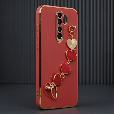 Xiaomi Redmi Note 8 Pro Kılıf Esila Silikon - Kırmızı