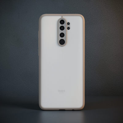 Xiaomi Redmi Note 8 Pro Kılıf Montreal Silikon Kapak - Gri