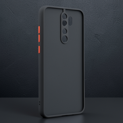 Xiaomi Redmi Note 8 Pro Kılıf Montreal Silikon Kapak - Siyah