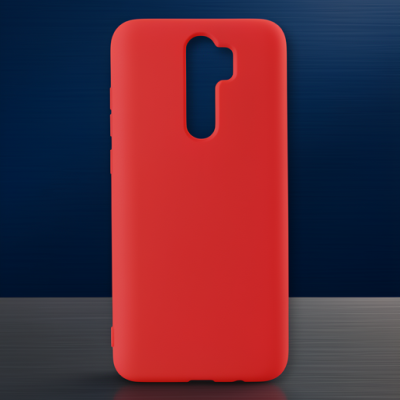 Xiaomi Redmi Note 8 Pro Kılıf Nano İçi Kadife Silikon - Sarı