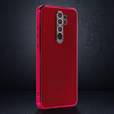 Xiaomi Redmi Note 8 Pro Kılıf Razer Lensli Silikon - Gold