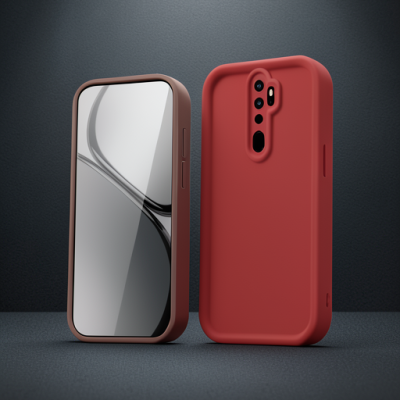 Xiaomi Redmi Note 8 Pro Kılıf Viera Silikon - Kahverengi