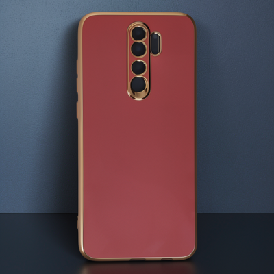 Xiaomi Redmi Note 8 Pro Kılıf Volet Silikon - Kırmızı