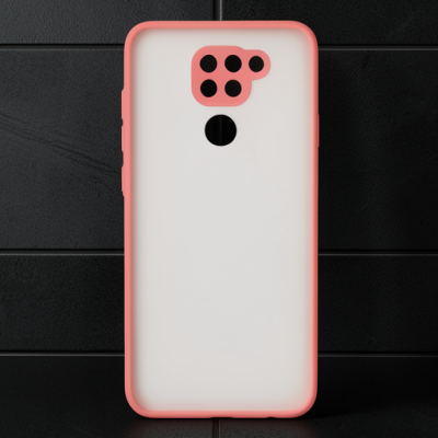 Xiaomi Redmi Note 9 Kılıf Montreal Silikon Kapak - Pembe