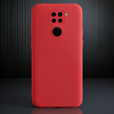 Xiaomi Redmi Note 9 Kılıf Nano İçi Kadife Silikon - Lila