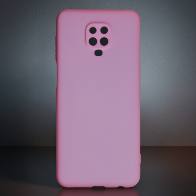 Xiaomi Redmi Note 9 Pro Kılıf Nano İçi Kadife Silikon - Lila