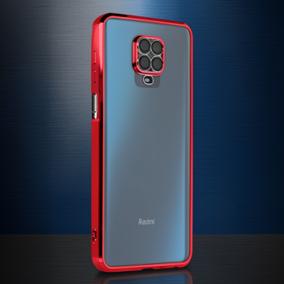 Xiaomi Redmi Note 9 Pro Kılıf Razer Lensli Silikon - Yeşil
