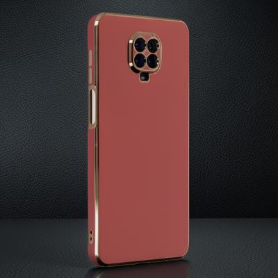 Xiaomi Redmi Note 9 Pro Kılıf Volet Silikon - Kırmızı