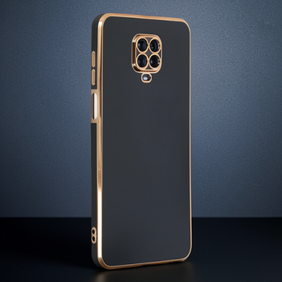 Xiaomi Redmi Note 9 Pro Kılıf Volet Silikon - Siyah