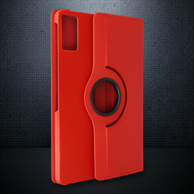 Xiaomi Redmi Pad Kılıf 360 Tablet Deri Kılıf - Kırmızı