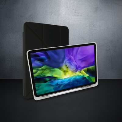 Xiaomi Redmi Pad Kılıf Kalemlikli Mars Tablet Kılıfı - Siyah