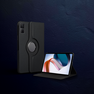Xiaomi Redmi Pad Se 4g Kılıf 360 Tablet Deri Kılıf - Siyah