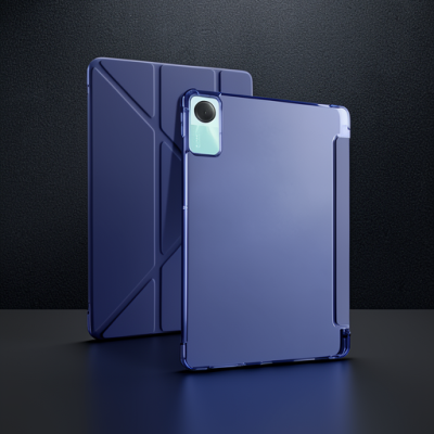 Xiaomi Redmi Pad Se 4g Kılıf Kalemlikli Mars Tablet Kılıfı - Lacivert