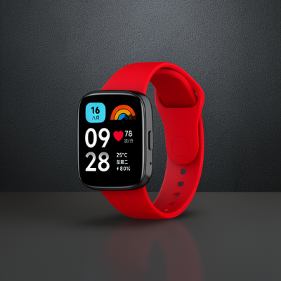 Xiaomi Redmi Watch 3 Active Klasik Kordon - Beyaz