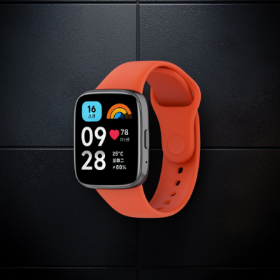 Xiaomi Redmi Watch 3 Active Klasik Kordon - Turuncu