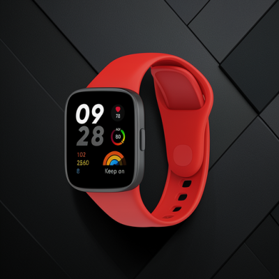 Xiaomi Redmi Watch 3 Klasik Kordon (saat Değildir) - Kırmızı