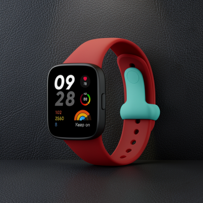 Xiaomi Redmi Watch 3 Origin Silikon Kordon (saat Değildir) - Füme