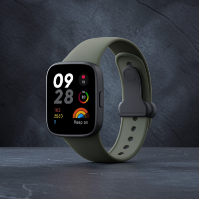 Xiaomi Redmi Watch 3 Origin Silikon Kordon (saat Değildir) - Koyu Yeşil