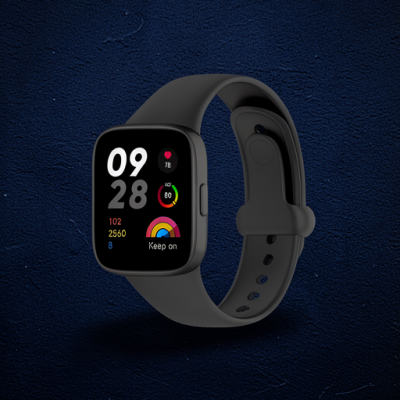Xiaomi Redmi Watch 3 Origin Silikon Kordon (saat Değildir) - Siyah