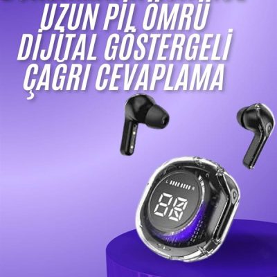 Yeni Nesil Bluetooth Kulaklık Dijital Göstergeli Dokunmatik 5.3 Kablosuz
