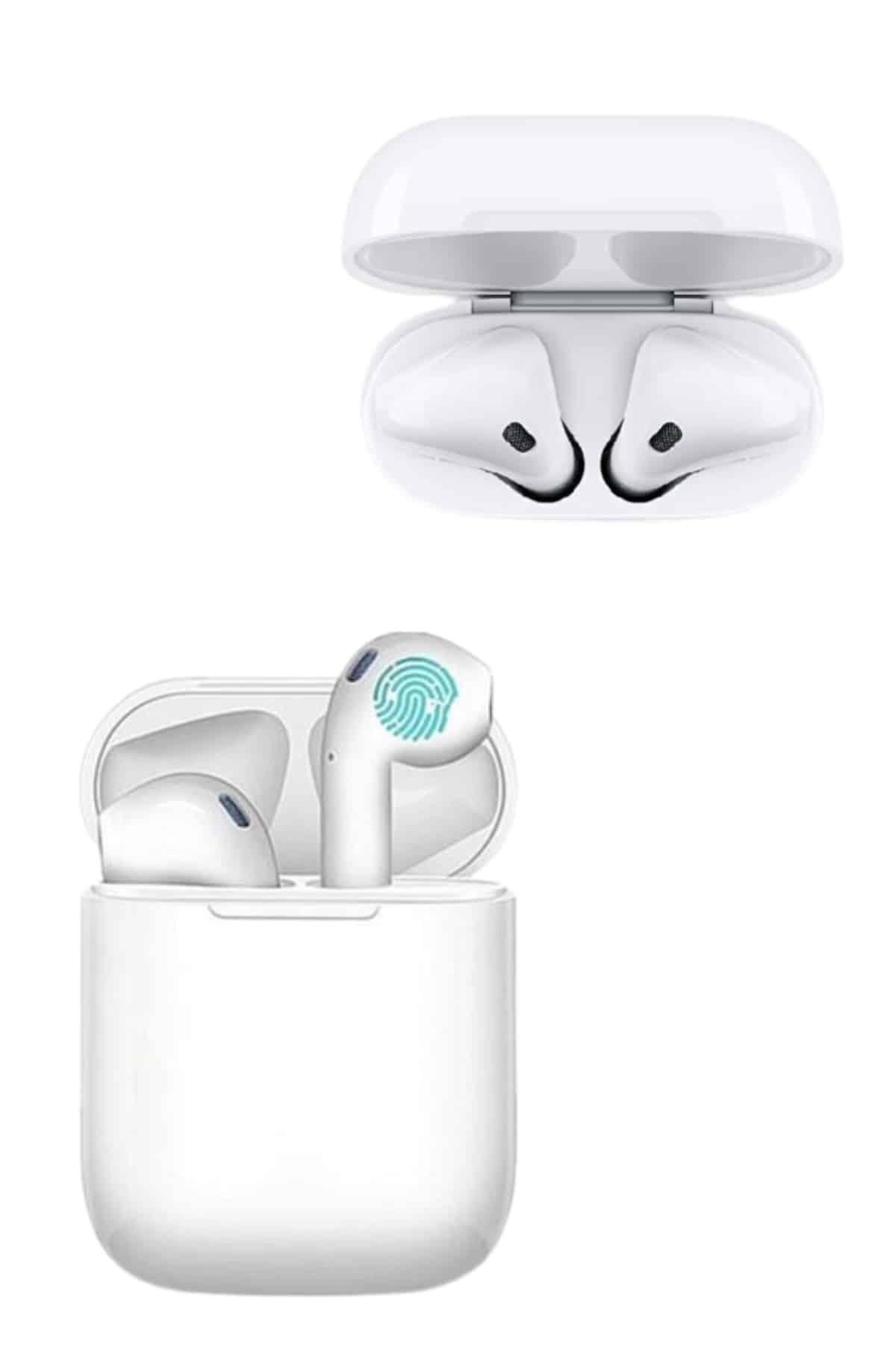Yeni Nesil Çift Mikrofonlu Dokunmatik Kablosuz Bluetooth Kulaklık