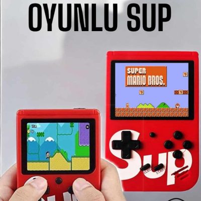 Yeni Nesil Çocuklara Özel SUP 400 Oyunlu Mini El Konsolu