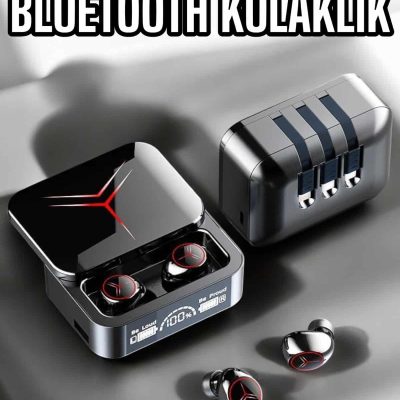 Yeni Nesil Powerbankli Bluetooth Bağlantılı Kablosuz Kulaklık
